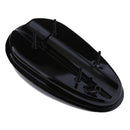 Motorized Bike Petcock 3L Metal Fuel Gas Tank Cap for 80cc 60cc 66cc 49cc Engine Black