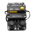100A Circuit Breaker with Manual Reset IP67 Waterproof for Marine Car RV