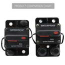 200A Circuit Breaker with Manual Reset IP67 Waterproof for Marine Car RV