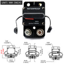 250A Circuit Breaker with Manual Reset IP67 Waterproof for Marine Car RV