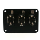 12V Universal Racing Car 3 LED Rockers Switch Panel Flip-up Ignition Toggle