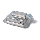 2pcs Paddle Lock Stainless Steel Flush Lock Recessed Mount Latch Door Lock