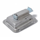 2pcs Paddle Lock Stainless Steel Flush Lock Recessed Mount Latch Door Lock