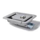4pcs Stainless Steel Tool Box Caravans Entry Dead Bolt Lock Latch&Key&Gasket