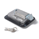 4pcs Stainless Steel Tool Box Caravans Entry Dead Bolt Lock Latch&Key&Gasket