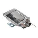 Heavy Duty Stainless Steel Boat Trailer Tool Box RV Door Latch with Two Keys