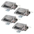 4 x Heavy Duty Stainless Steel Boat Trailer Tool Box RV Door Latch with Keys