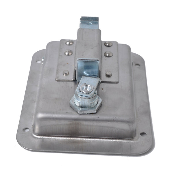 1 Set Yacht RV Stainless Steel Paddle Lock Latch & Key for Tool Box Door