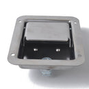 2pcs Marine Yacht RV Stainless Steel Paddle Latch & Key for Tool Box Door