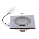 12V 3000K 3.2W LED 3.25'' Downlight Recessed Square Ceiling Spotlights