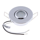 2.6 Inch 12V 1.1W Tilt Ceiling Light Spotlight Downlight Recessed