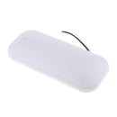 8'' LED RV Marine Yacht Vehicle Dome Roof Ceiling Interior Light Lamp with Switch 12V 3000K