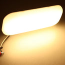 8'' LED RV Marine Yacht Vehicle Dome Roof Ceiling Interior Light Lamp with Switch 12V 3000K