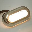 12-28V Marine/Boat Underwater LED Warm White Light w/ Stainless Steel Bezel
