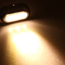 12-28V Marine/Boat Underwater LED Warm White Light w/ Stainless Steel Bezel