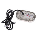 12-28V Marine/Boat/Yacht Underwater LED Blue Light w/ Stainless Steel Bezel