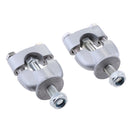 Pair 7/8" Handlebar Riser Mount Clamp Adapters For Motorcycle Dirt Bike ATV