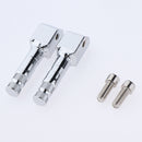 2 Pieces Motorcycle Front Rider Footboard Floorboard for Honda VTX 1300 VTX 1800