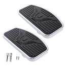 2 Pieces Motorcycle Front Rider Footboard Floorboard for Honda VTX 1300 VTX 1800