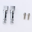 2 Pieces Motorcycle Front Rider Footboard Floorboard for Honda VTX 1300 VTX 1800