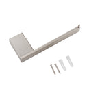 304 Stainless Steel Bathroom Toilet Paper Roll Holder Hook Bar Washroom Wall
