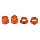 4x Orange Motorcycle Billet Wheel Hub Spacers for KTM SX SXF XCF 200 250 300 350 400 13-15