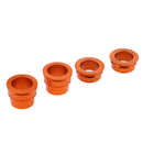 4x Orange Motorcycle Billet Wheel Hub Spacers for KTM SX SXF XCF 200 250 300 350 400 13-15