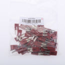 Red DIN Rail Terminal Block Press-Fit Jumper for DK2.5N Two Poles, 50 Pieces High Quality