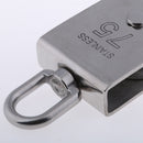 75mm Single Sheave Pulley Block with Swivel Eye 304 Stainless Steel