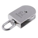 75mm Single Sheave Pulley Block with Swivel Eye 304 Stainless Steel