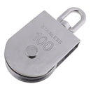 100mm Single Sheave Pulley Block with Swivel Eye 304 Stainless Steel