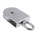 100mm Single Sheave Pulley Block with Swivel Eye 304 Stainless Steel