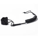 5ft Surfboard Leash Leg Rope Stand Up Paddle Surfing Stainless Steel Swivels