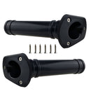 Pair 8.7'' Kayak Fishing Boat Deck Flush Mount Rod Holders+Cap Cover with Gaskets