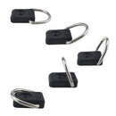 Marine 10 PCS Canoe Kayak Boat D-Ring Safety Deck Loop Mounting Tie Down Kit