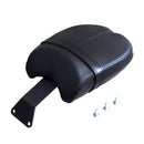 Black Leather Rear Passenger Pillion Pad Seat for 2017 Victory Octane models
