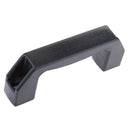 Black Plastic Cabinet Handle Kitchen Cupboard Door Pull for Marine RV Home