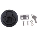 Ring Handle Flush Hatch Locker Cabinet Pull Lift Boat Marine RV Camper