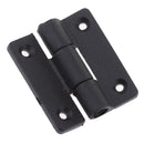 Boat RV Cabin Door Hatch Cabinet Plastic Marine Butt Hinges 26x22mm Black