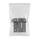 Boat RV Cabin Door Hatch Cabinet Plastic Marine Butt Hinges 26x22mm Black