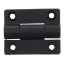 Boat RV Cabin Door Hatch Cabinet Plastic Marine Butt Hinges 36x30mm Black