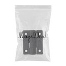 Boat RV Cabin Door Hatch Cabinet Plastic Marine Butt Hinges 36x30mm Black
