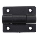 Boat RV Cabin Door Hatch Cabinet Plastic Marine Butt Hinges 56x43mm Black