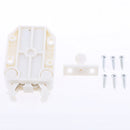 Cabinet Kitchen Door Magnetic Push to Open Touch Catch Latch White
