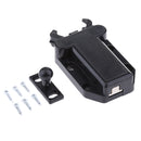 BLACK Push To Open Magnetic Door Drawer Cabinet Catch Touch Latch Press Lock
