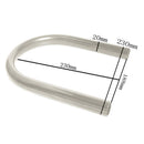 230MM Flat Seat Frame Hoop Loop with LED for Yamaha SR125 SR250 SR400 SR500