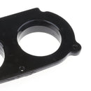 Black Plastic Racing Air Intake Filter Adapter Plate for Yamaha Raptor 660 686 All Years