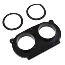 Black Plastic Racing Air Intake Filter Adapter Plate for Yamaha Raptor 660 686 All Years
