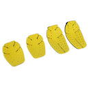 Motorcycle Motorcross Yellow & Black Body Shoulder Flank Elbow Protector Pad