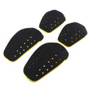 Motorcycle Motorcross Yellow & Black Body Shoulder Flank Elbow Protector Pad
